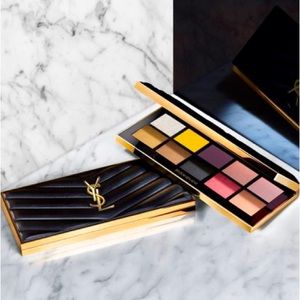 🌈❤️HOST PICK❤️🌈YVES SAINT LAURENT 10-COLOUR EYE PALETTE #1-PARIS COLOUR CLUTCH